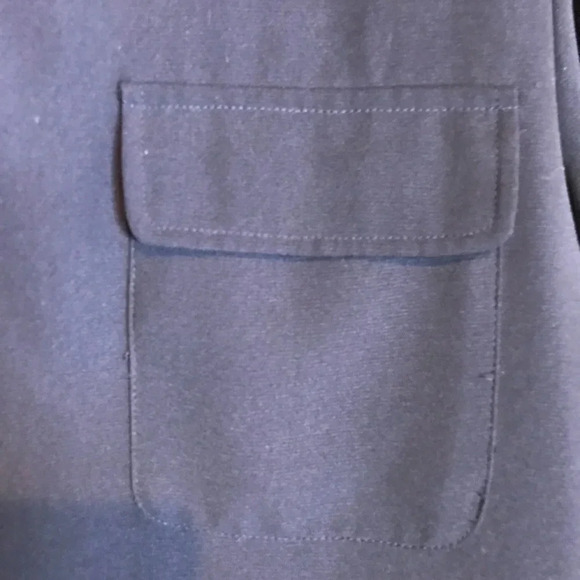 Norton McNaughton Navy Blue Zip Blazer Size 18 - Picture 3 of 4